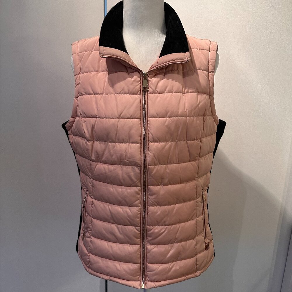 Calvin Klein Light Pink Puffer Vest Jacket Size LXX